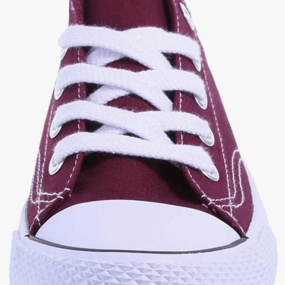 AIRWALK Maroon canvas sneakers - Picture 4 of 4